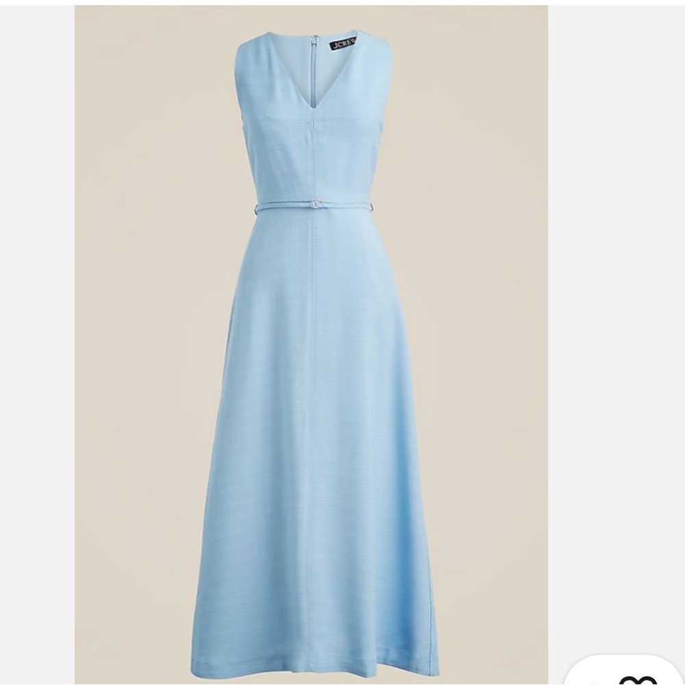 NWT J. Crew Mathilda v neck dress (last price drop) - Picture 3 of 7